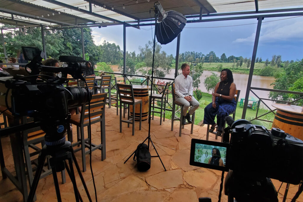 Afrovo Studios on location